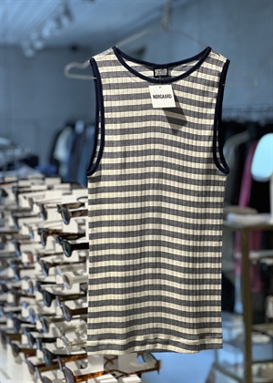 NPS tank top BW Stripe Ecru/Marine Nørgaard På Strøget 